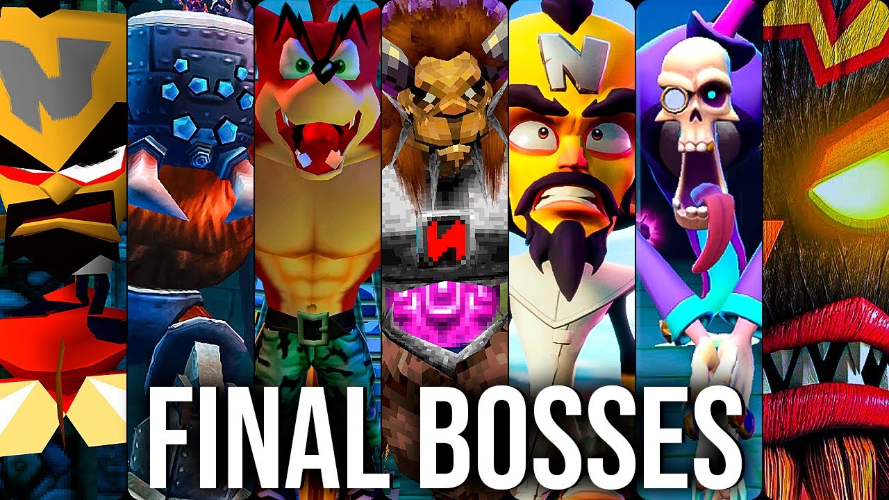 Evolution of Final Boss Fight in Crash Bandicoot (1996 - 2025)