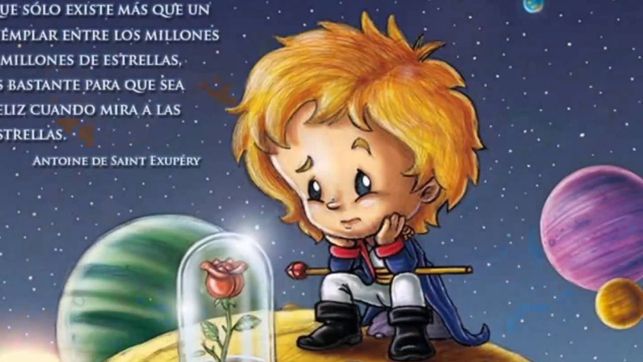 El Principito y la rosa