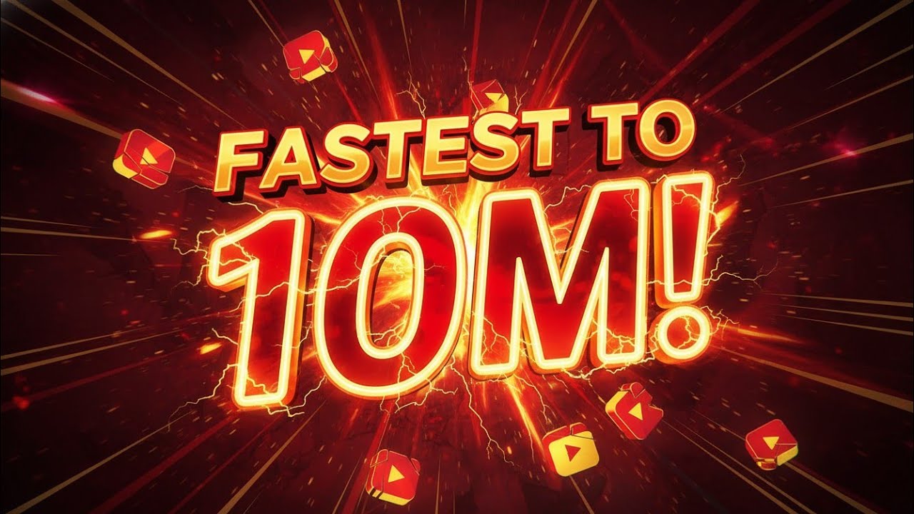 The Fastest YouTube Channel to Hit 10 Million Subscribers (Shocking!)