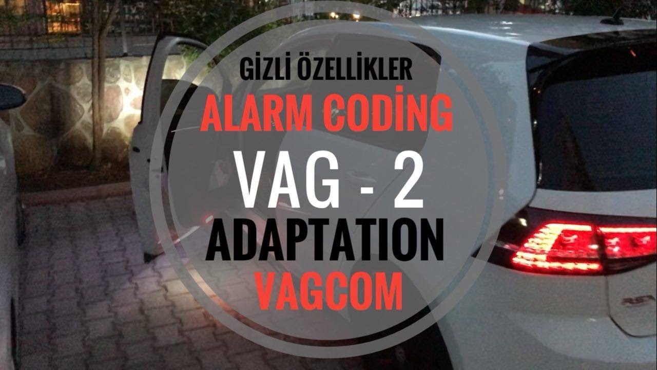 Vagcom Lecture 2 | Alarm Coding | Nasıl Kodlama Yapılır | VCDS | Adaptation