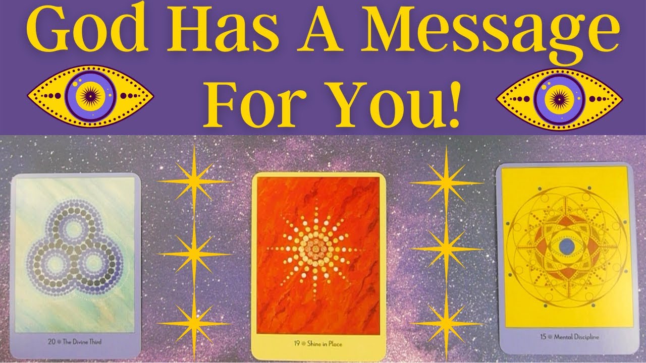 Pick A Card 💫 God Has A Message For You! 💫 In Depth Tarot Reading & Oracle Reading For Believers