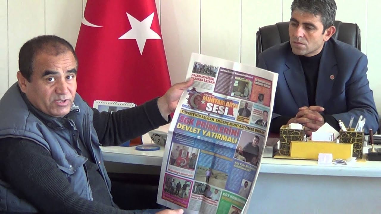 Niğde Bor Kızılca Köyü Muhtarı Menderes Kahraman