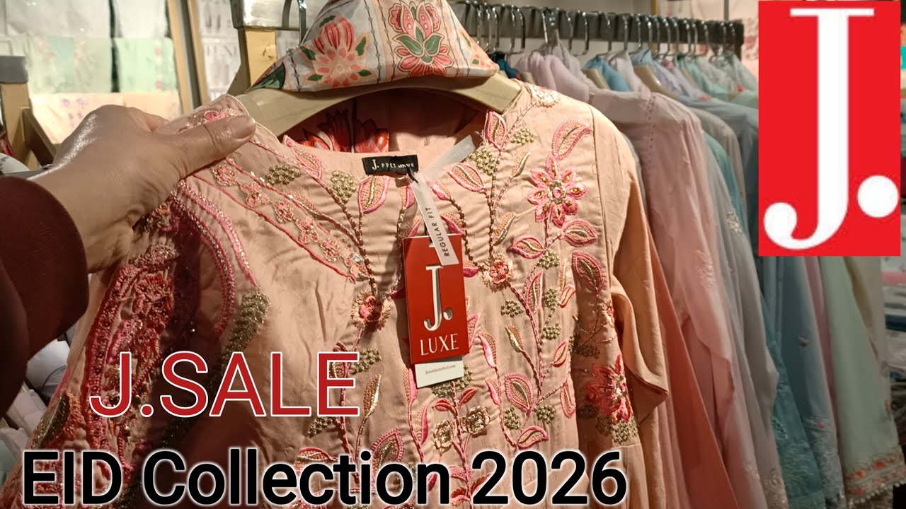J.Sale📢 Junaid Jamshed New Eid Collection On Sale Alert🚨 Junaid Jamshed Beautiful Collection 2026❣️