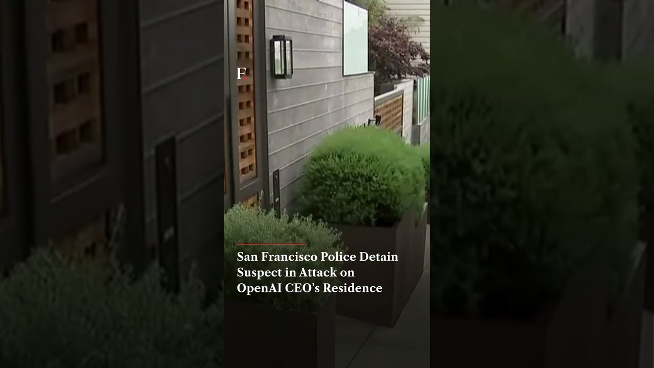 Man Arrested After Alleged Molotov Attack at OpenAI CEO Sam Altman&rsquo;s Home | N18G