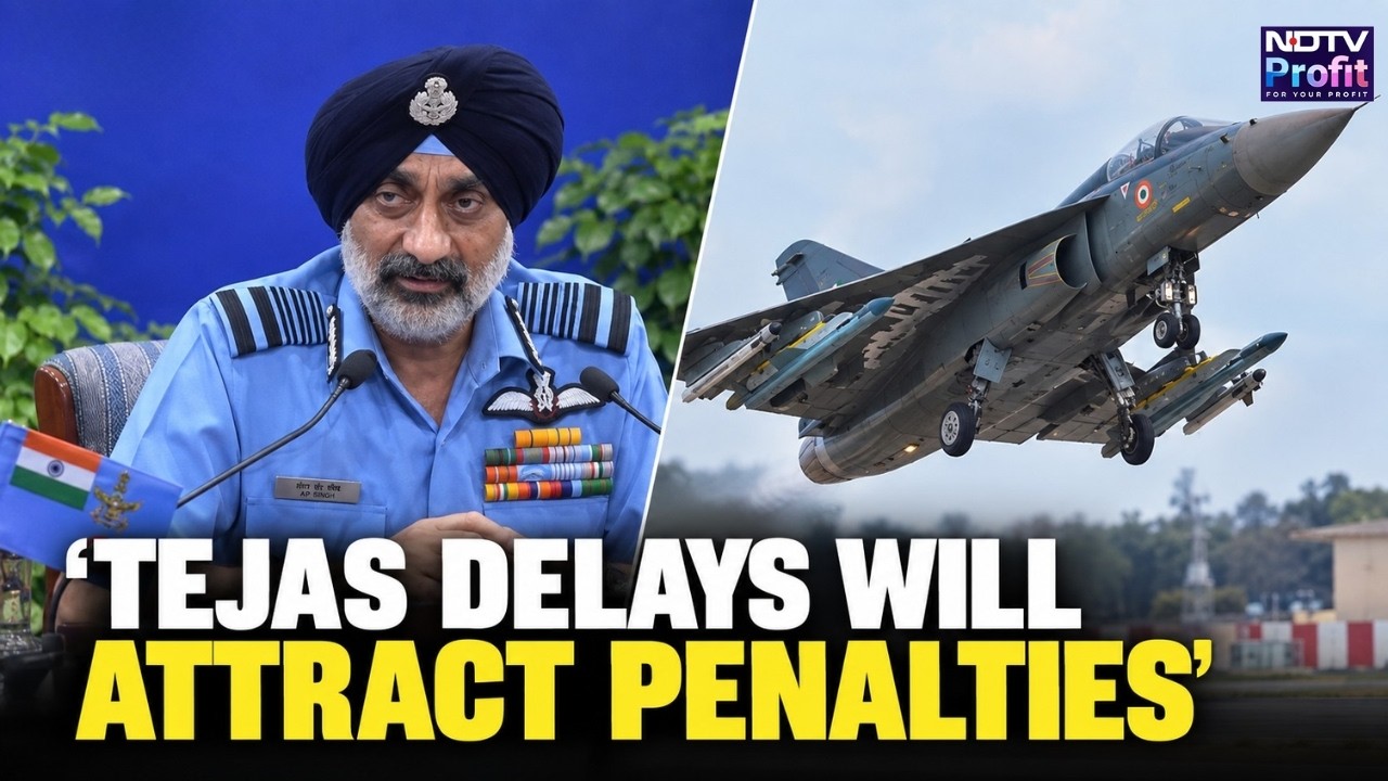 IAF Chief Flags Tejas Delay: '40 Fighters A Year Needed To Reverse Squadron Decline'