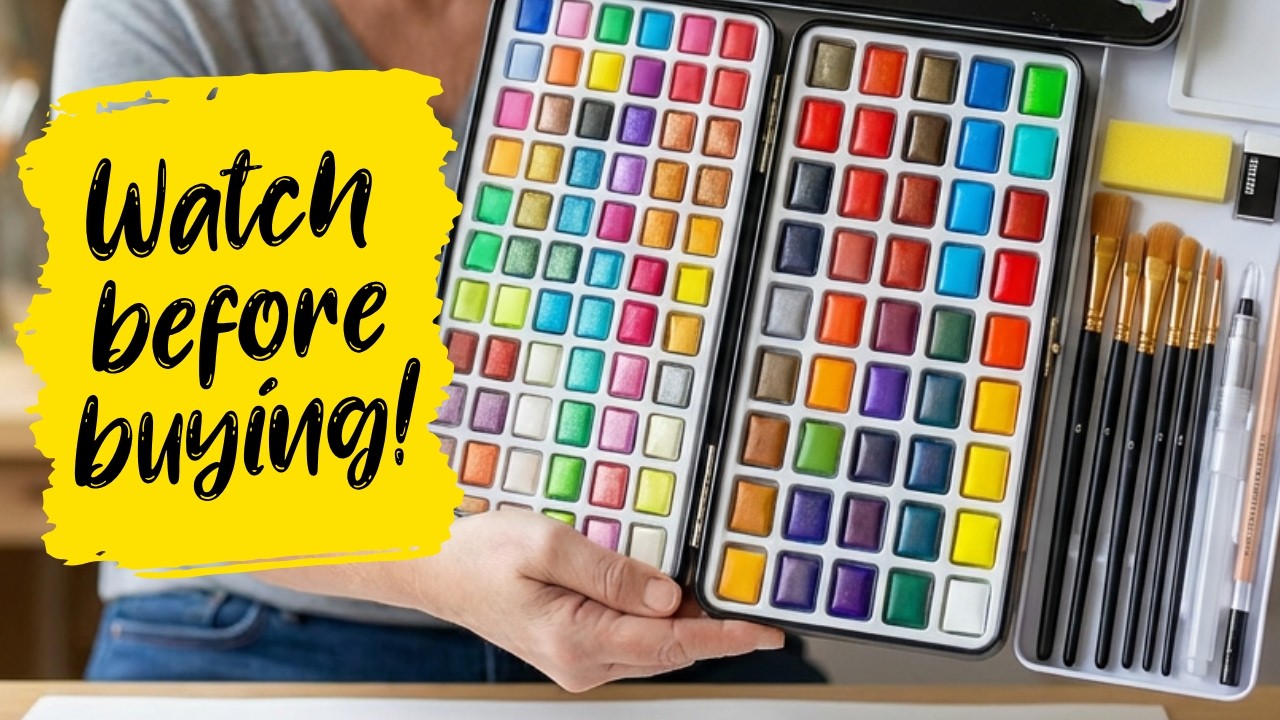 ARTISTRO 100 Color Watercolor Paint Set: Should You Buy It or Skip It?