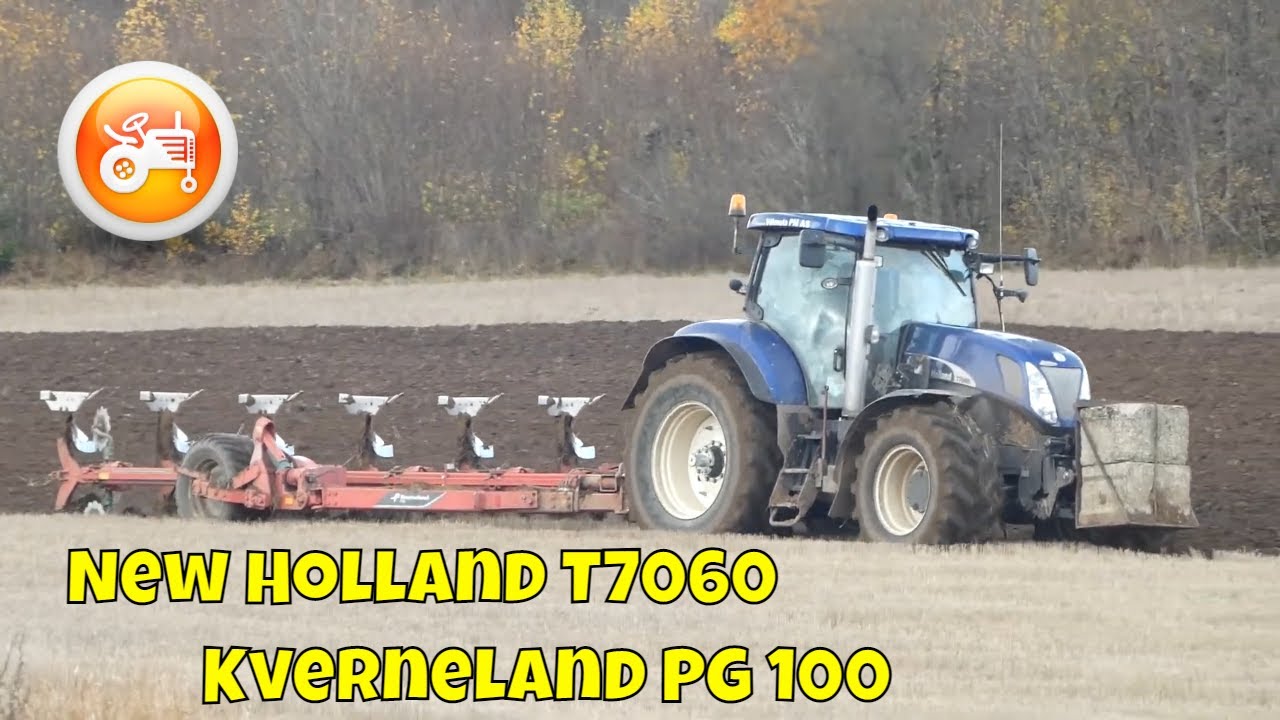 Ploughing 2022 | New Holland T7060 & Kverneland PG 100 6 furrow plough