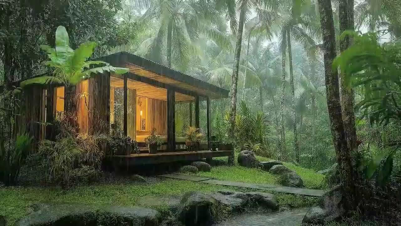 Heavy Rain and Thunder for Instant Calm and Deep Sleep