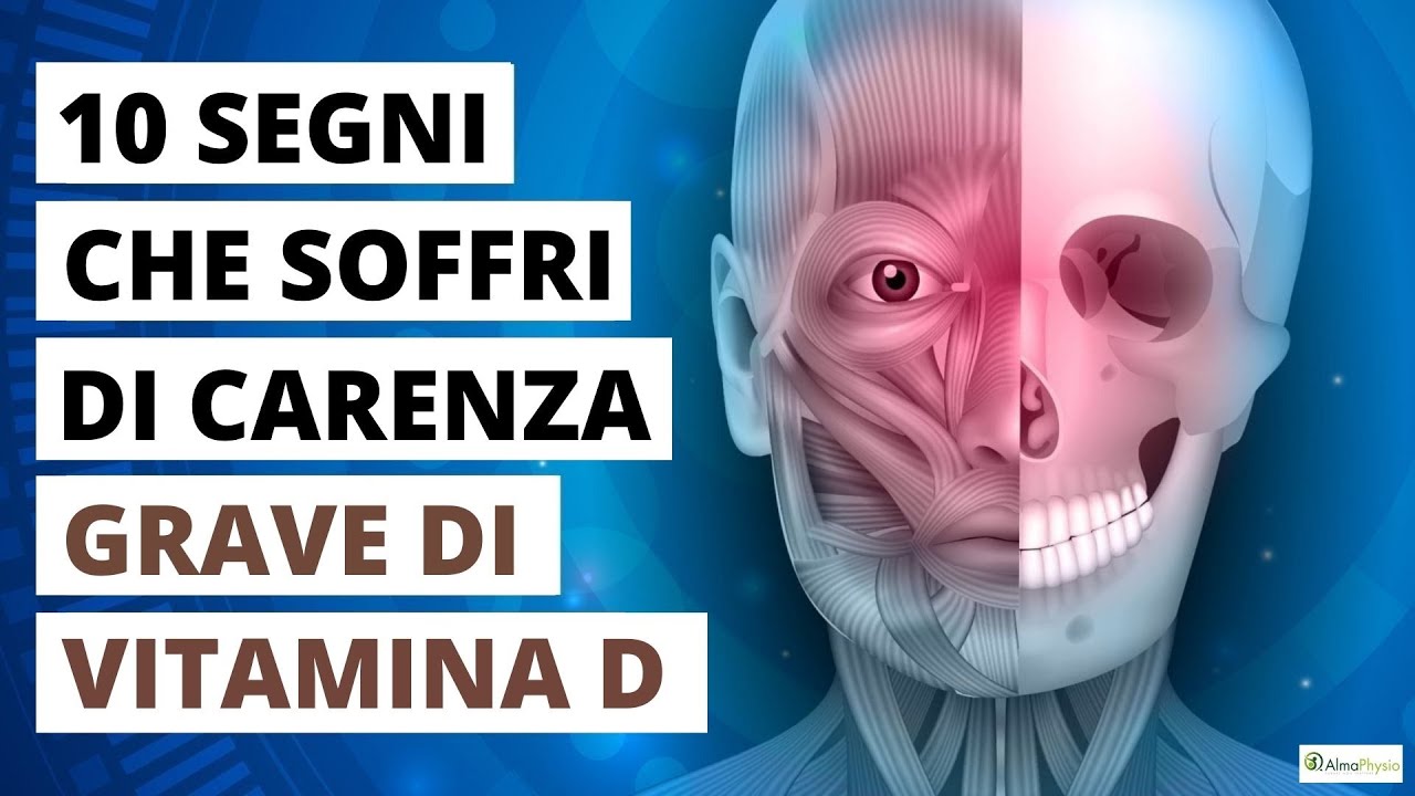 🤧 Ecco cosa ti succede se hai una Carenza di Vitamina D