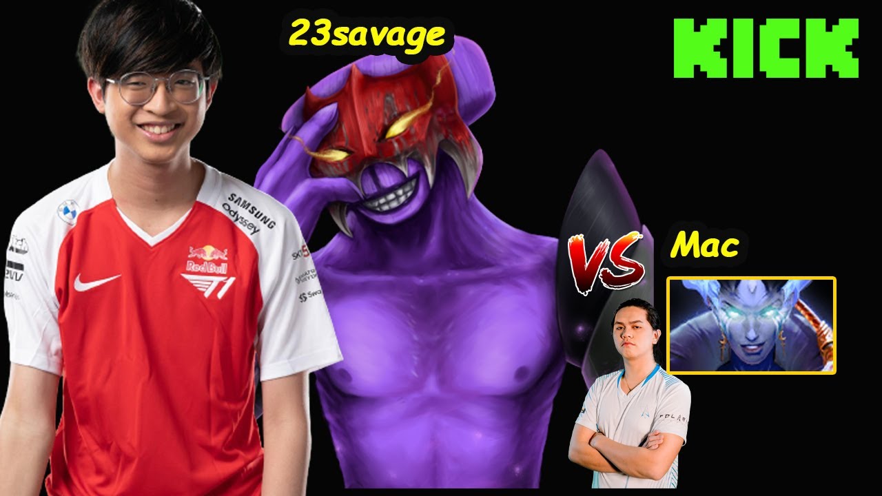THE CHRONO KING! 23savage Faceless Void vs Mac QOP : Sea Ranked Dota 2