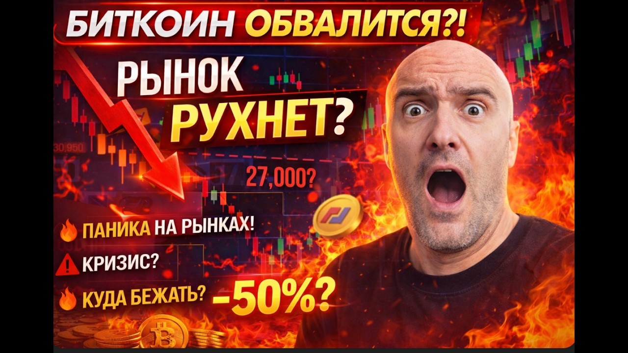 BTC: План спасения депозита. Глобальные цели падения и профитная сделка внутри.