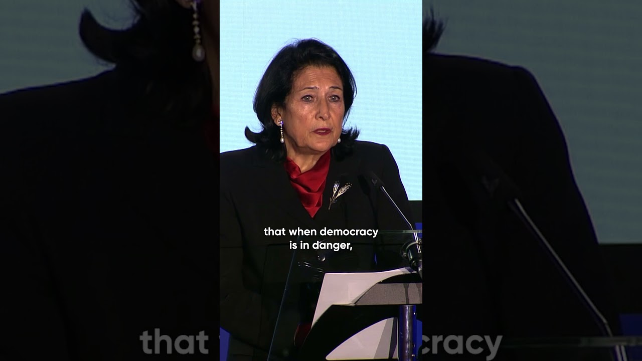 Salom&eacute; Zourabichvili at Global Europe Forum