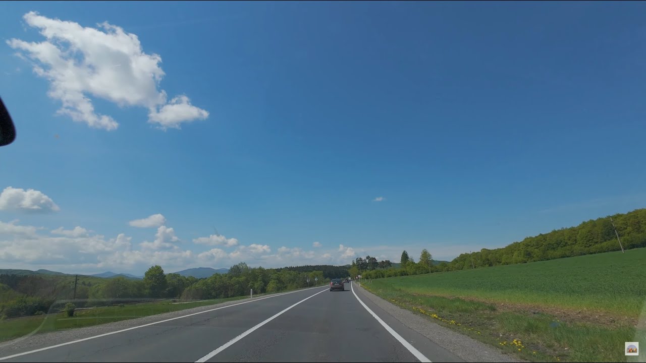 Driving to Făgăraș 🛣️ A Relaxing Road Trip Through Rural Romania | 4K