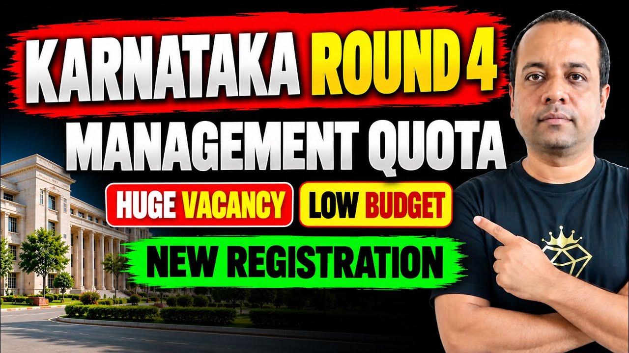 Karnataka MBBS Round 4 | Huge Vacancy & Fees Negotiation | NEET Counselling |