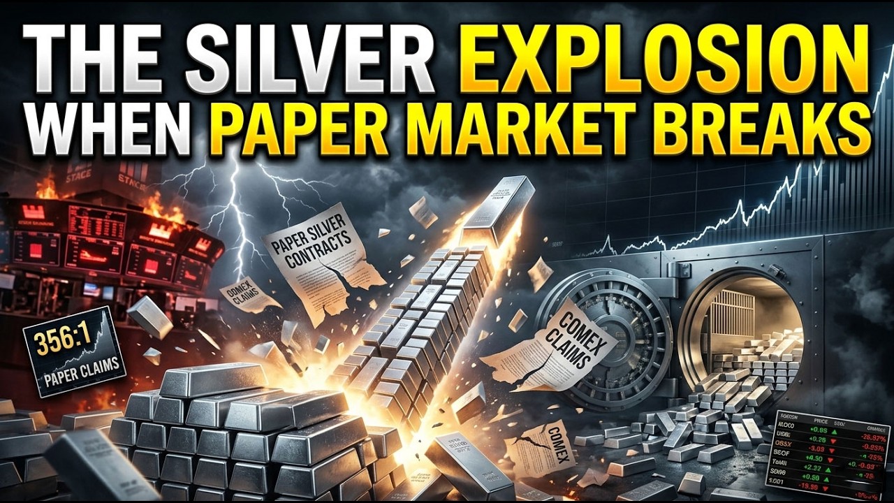THE SILVER EXPLOSION: What Happens When the Paper Market Finally Breaks