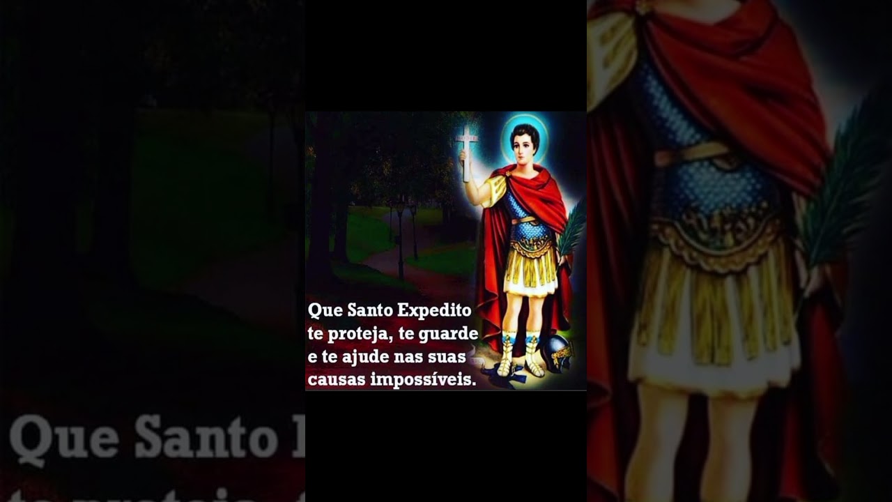 SANTO EXPEDITO #fé #deusnocomando #jesus 