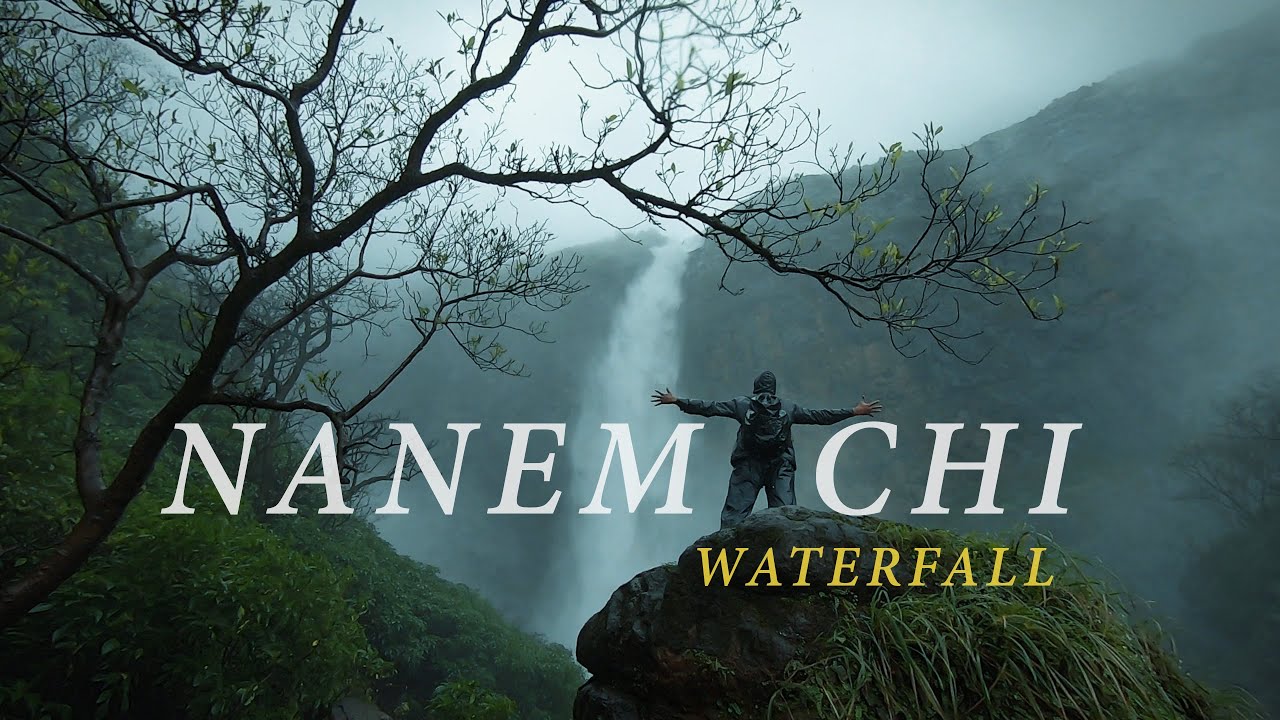 NANEMACHI Waterfall - Falling Water from the Sky