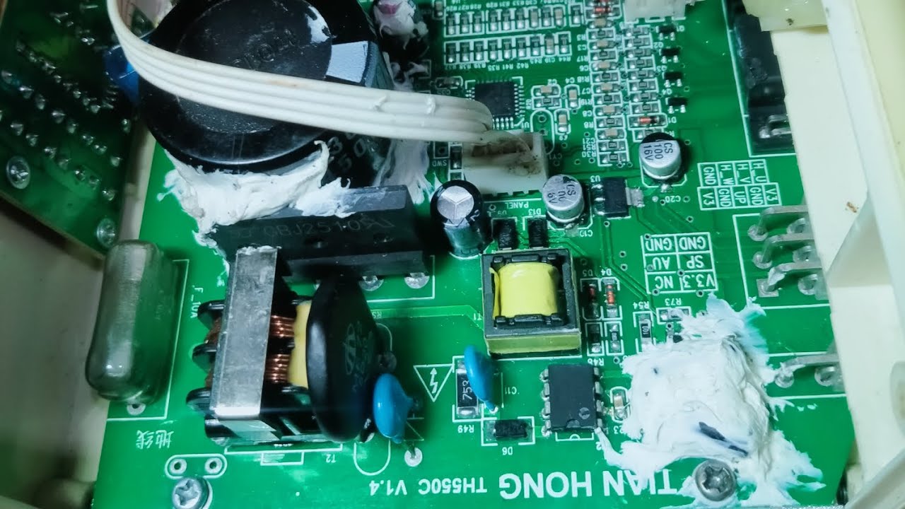 Perbaikan dinamo servo YUASA TH-550SE error 1 & start up delay. 