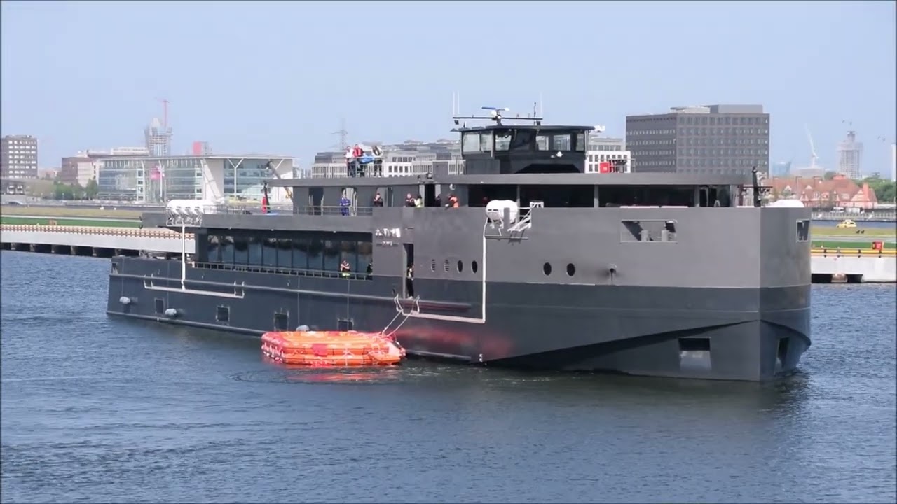 OceanDiva Life Raft test @ KGV Dock 26-05-23