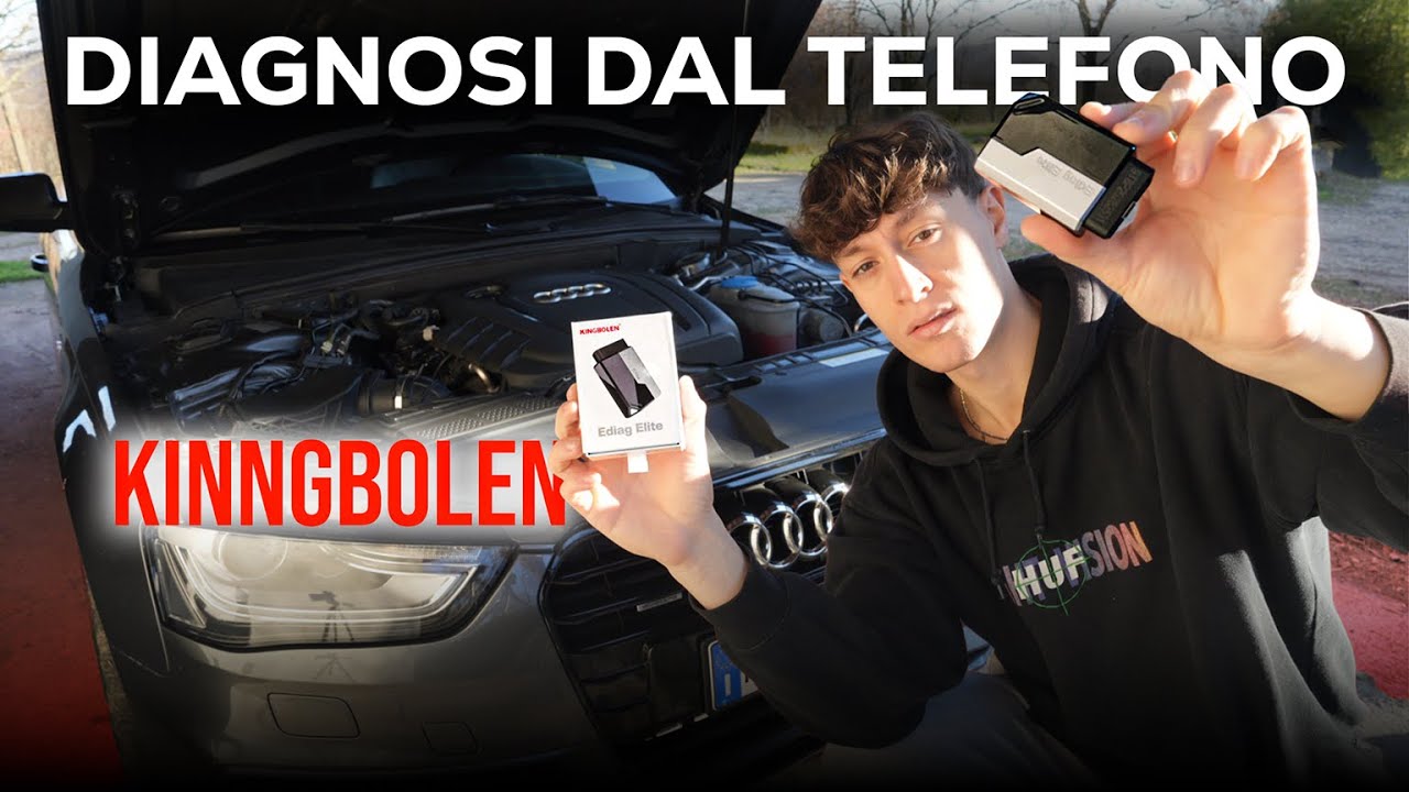 KINGBOLEN EDIAG ELITE diagnosi OBD2 su smartphone CON AGGIORNAMENTI A VITA!! test AUDI A4