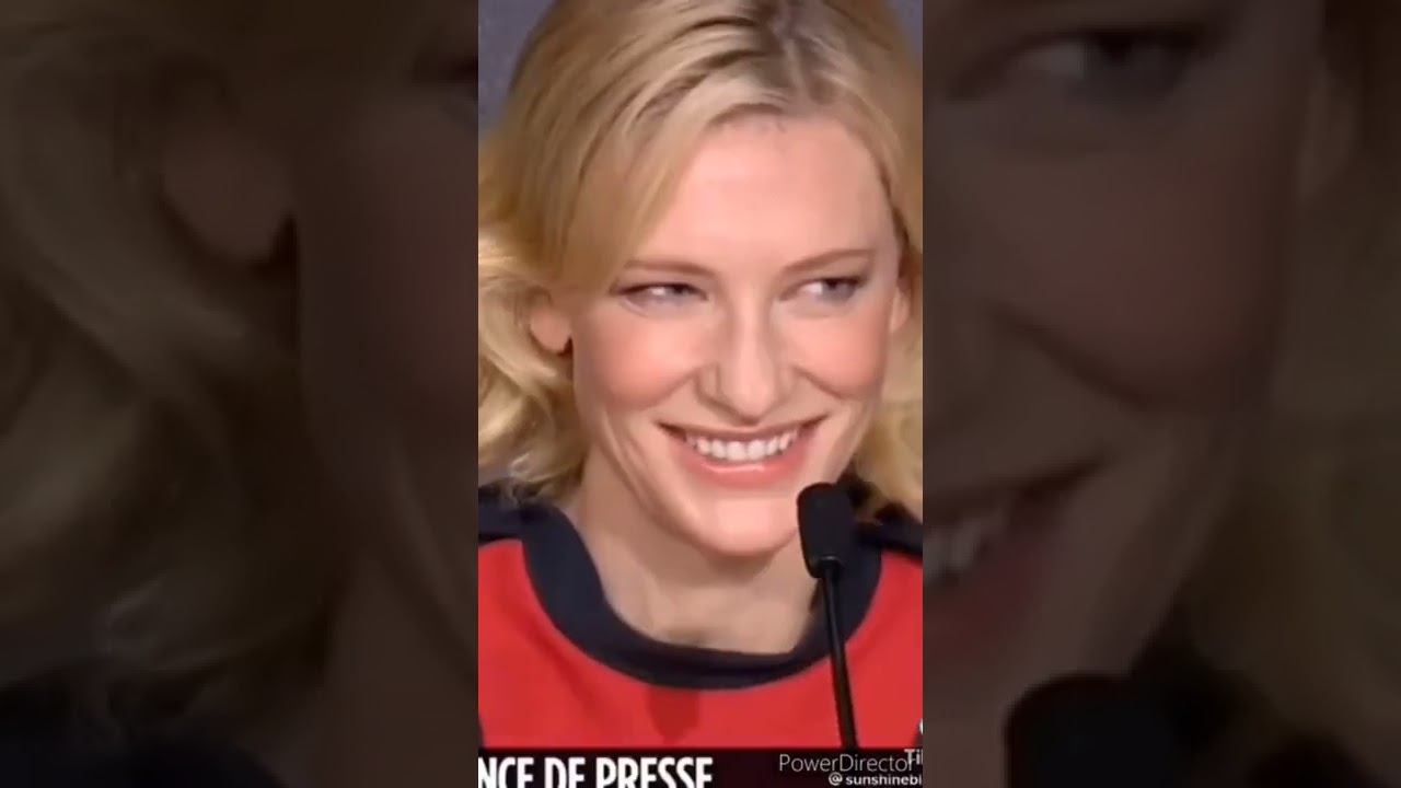 Cate Blanchett - I am a lesbian, apparently.