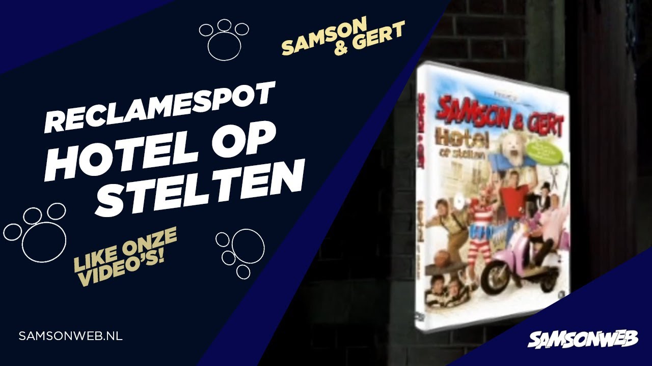 Samson & Gert - Reclamespot Hotel Op Stelten (DVD/CD)