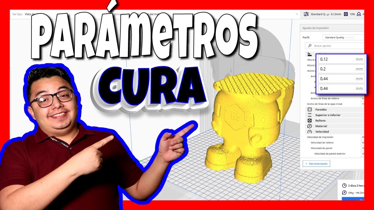 💥 ACTUALIZADO 💥 Cómo configurar CURA SLICER │ Impresión 3D para principiantes