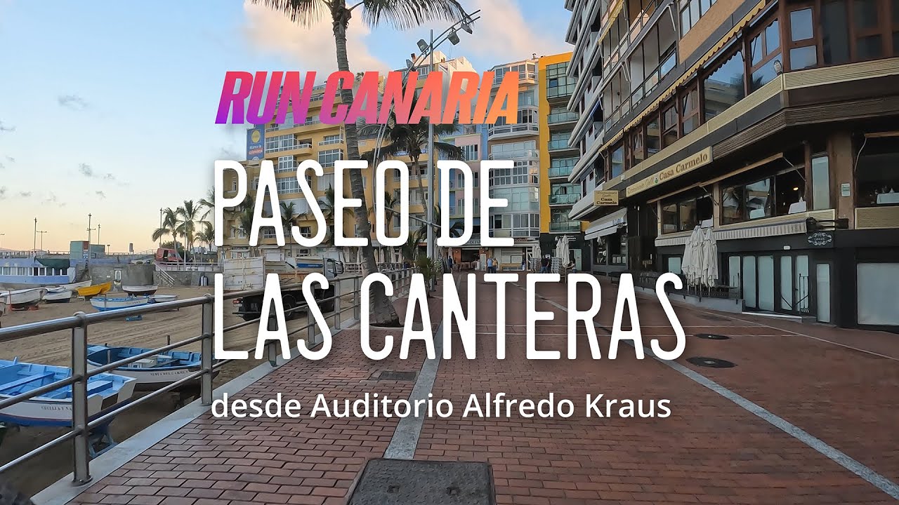 Paseo de Las Canteras 🏃‍♂️ Virtual Run in Las Palmas de Gran Canaria 🇮🇨
