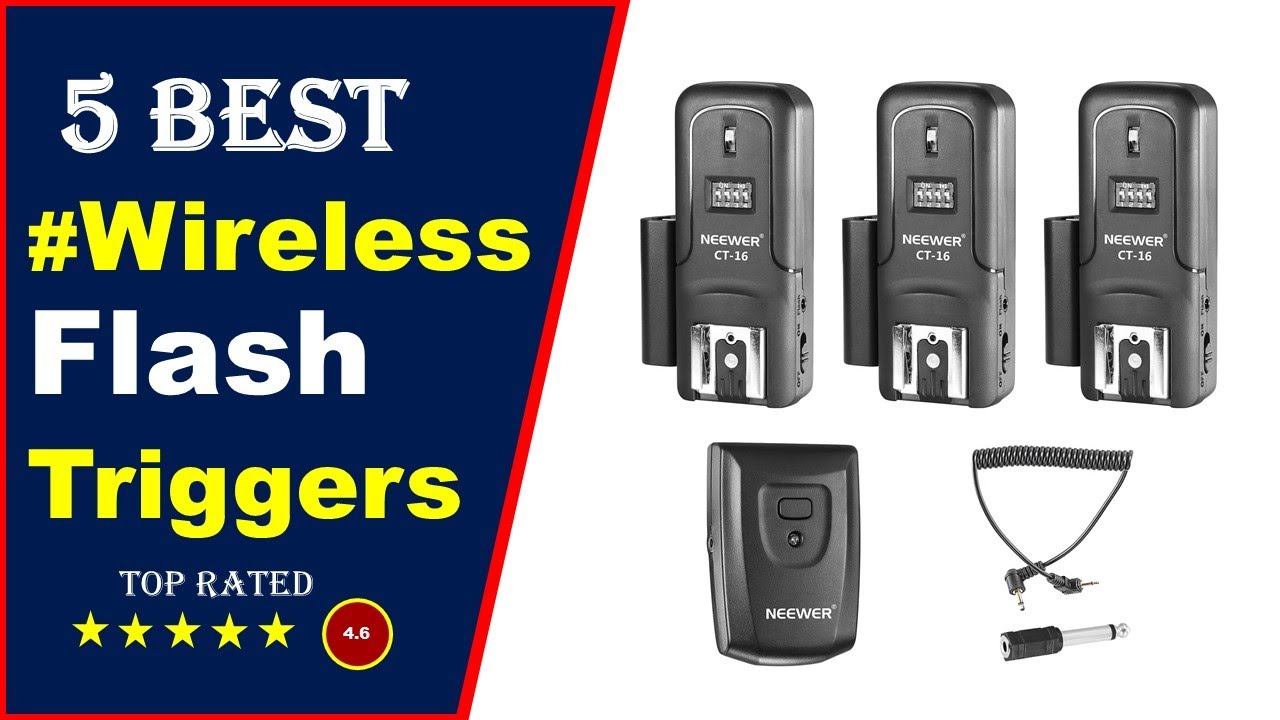 ✅ Top 5: Best Wireless Flash Trigger With Remote 2023 [Tested & Reviewed]