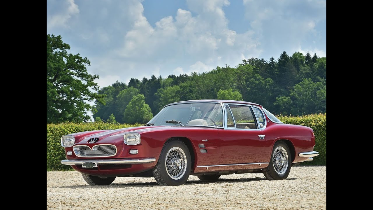 1963 Maserati 5000 GT by Frua