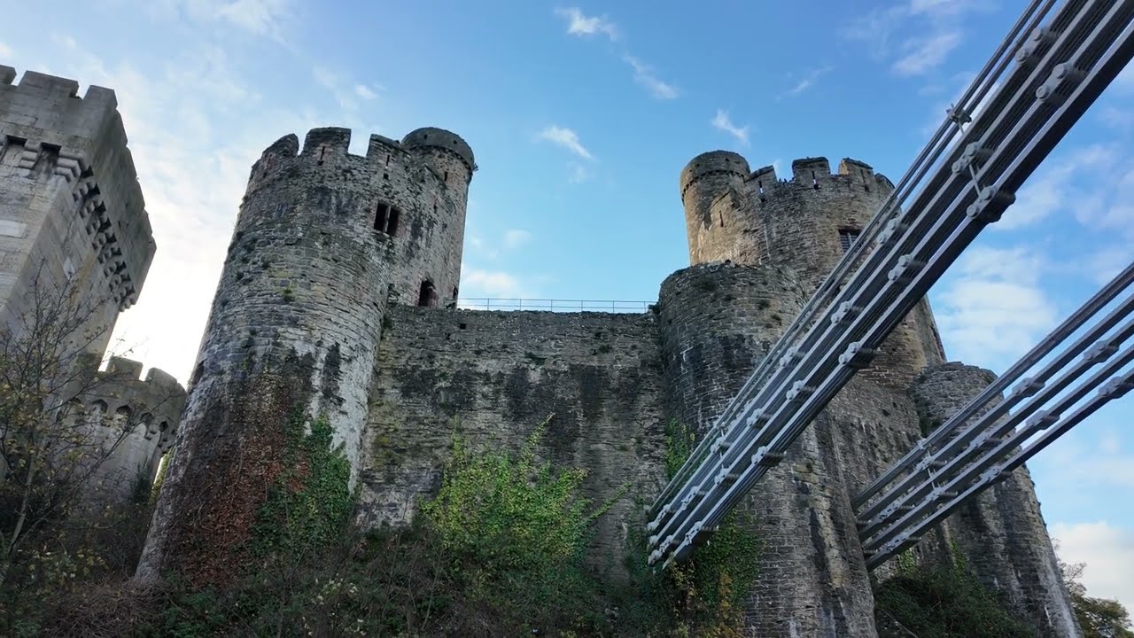 Let's visit CONWY CASTLE - 700 years of history