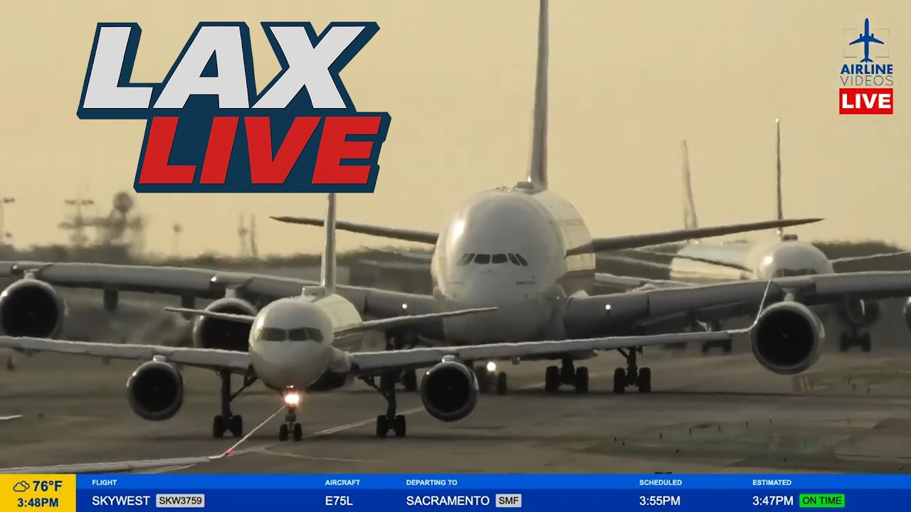 🔴LIVE LOS ANGELES (LAX) AIRPORT ACTION! (February 5th, 2026)