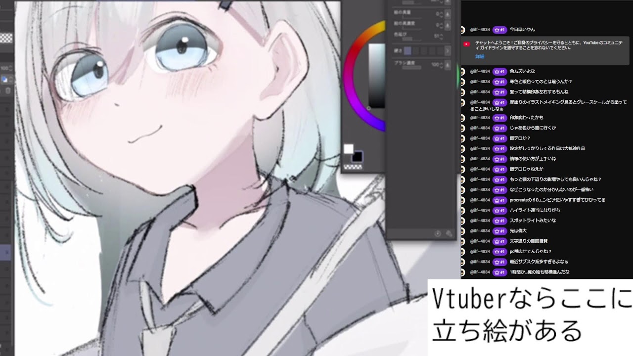 おえかきをする#6