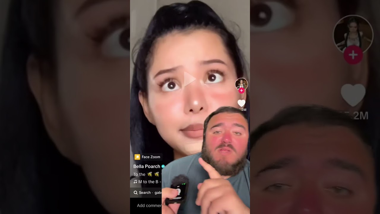 This video is on track to become the most liked TikTok in HISTORY #leahhalton #bellapoarch