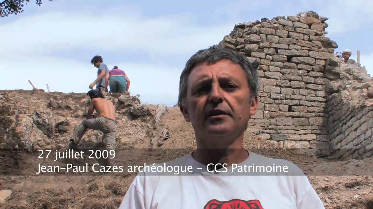 Travaux au château de Termes, épisode 2 : Fouilles archéologiques 2009.