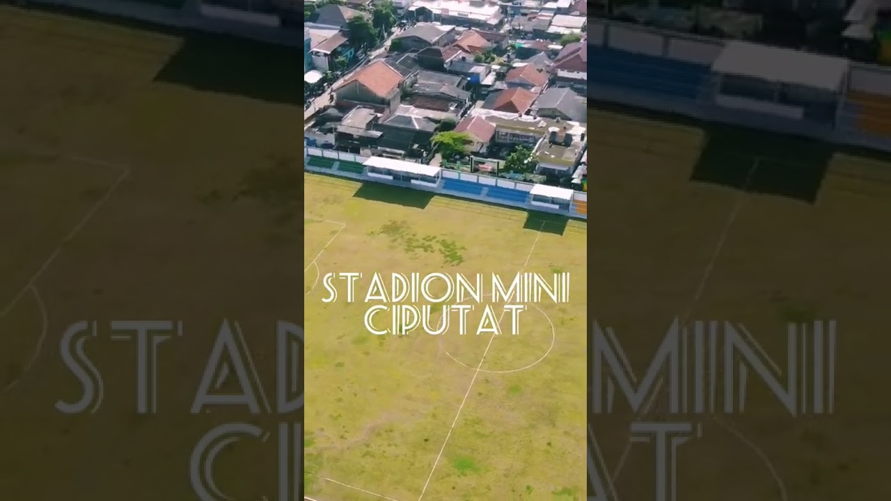 Keren Stadion Mini Ciputat! #stadion #ciputat