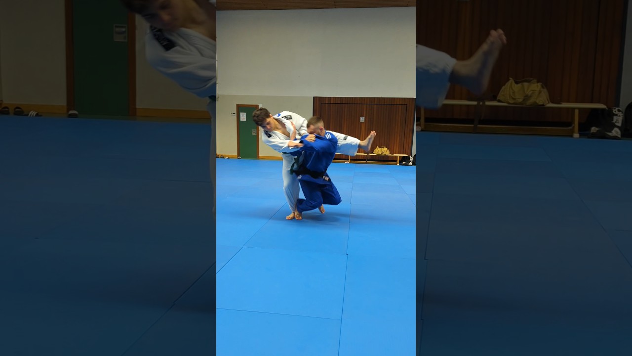 🕹️How do you like these combinations of throws? #judo #judotechniques #judothrows #ouchigari #judoka