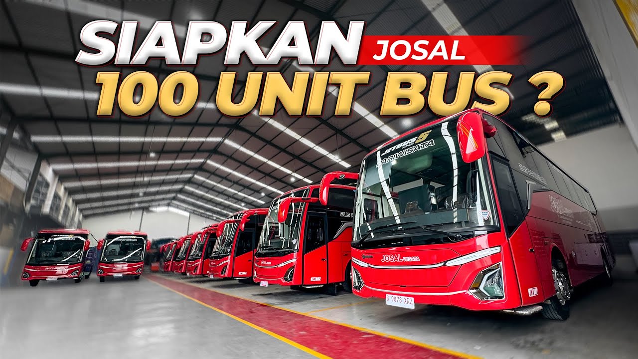 CALON BUS RAKSASA NIH ?? Rilis 8 Unit Josal Wisata Jetbus 5 Adiputro