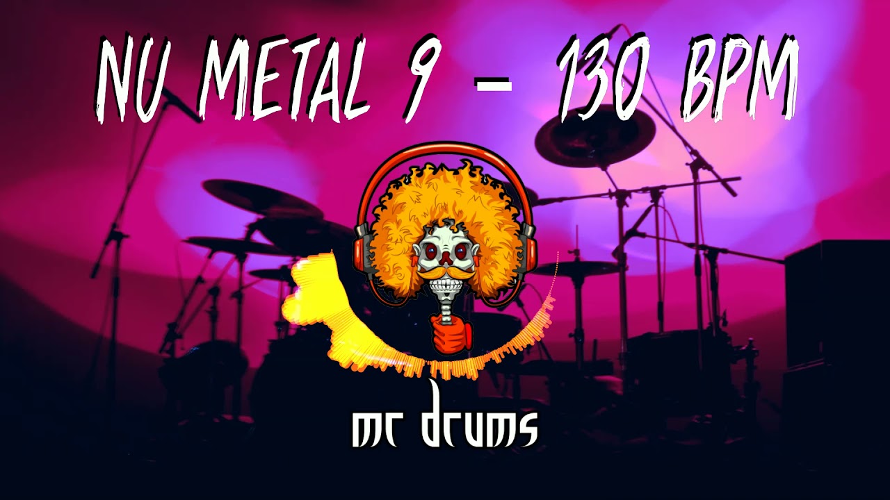 Nu Metal 9 - 130 BPM | Backing Drums | Only Drums