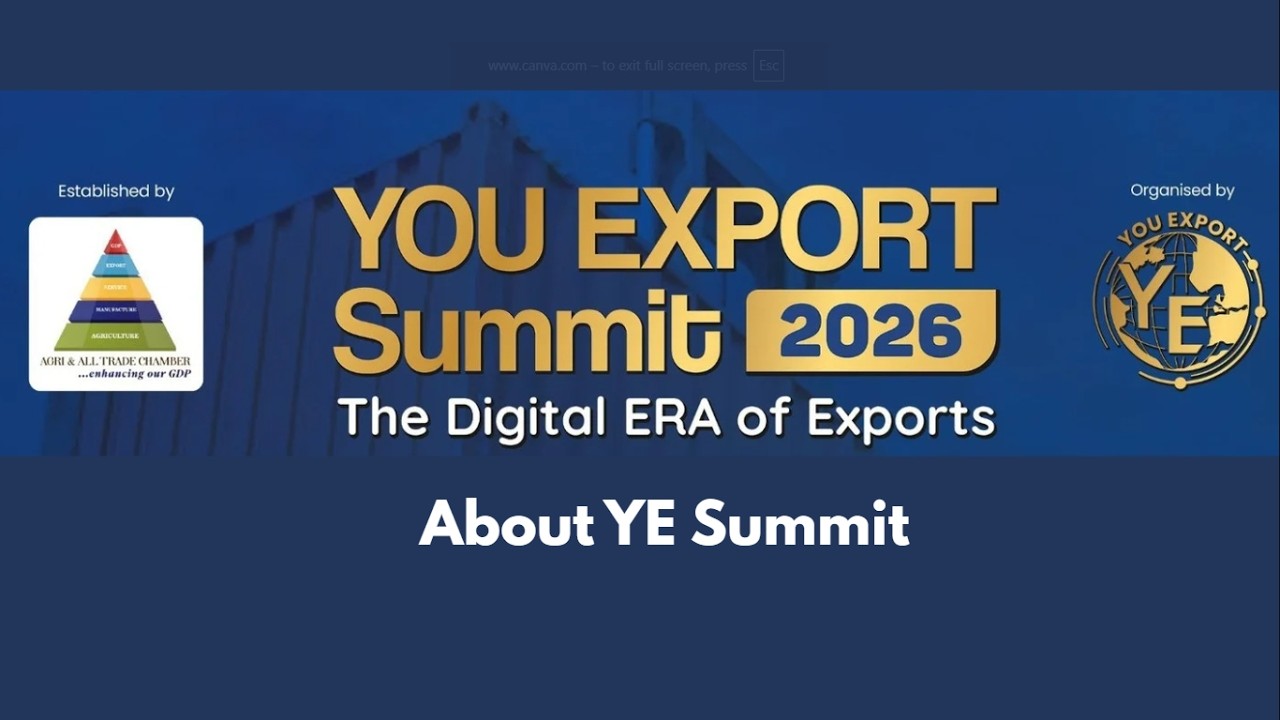 About You Export Summit 2026 | Mr. K. Thirupathi Rajan Chairman - YE