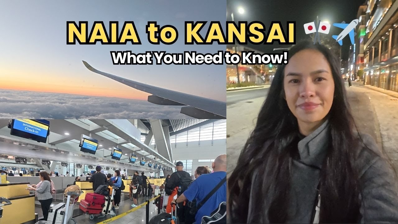 Kyoto Day 1: NAIA to Kansai Airport + Complete Arrival & Immigration Guide, Kyoto Stay | Richelle