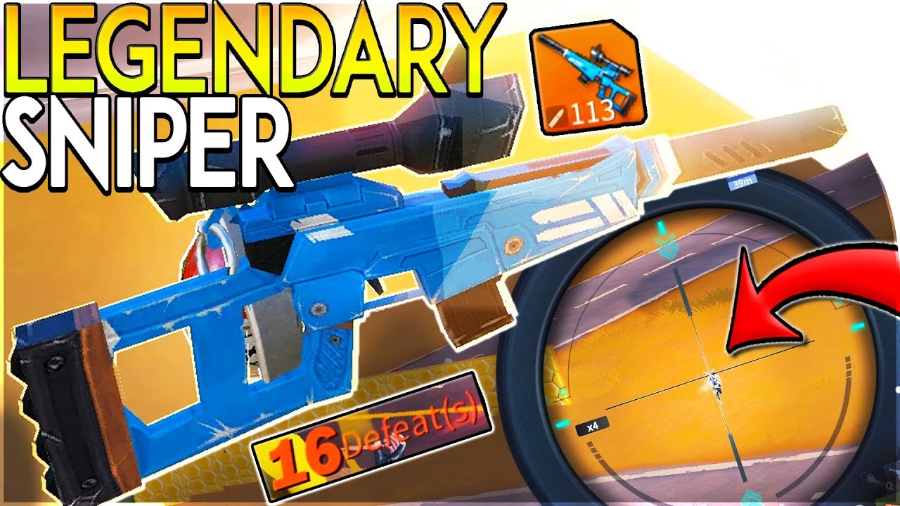 *FREE* BATTLE ROYALE - 16 KILL LEGENDARY SNIPER MADNESS (CLUTCH!) - Creative Destruction Gameplay