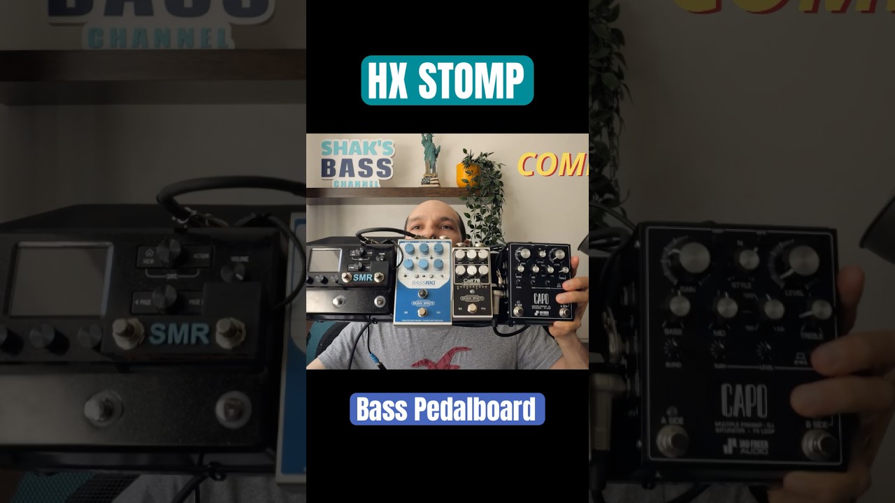 @line6movies HX Stomp Bass Pedalboard #гитарныепедали #басовыепедали #мультиэффекты
