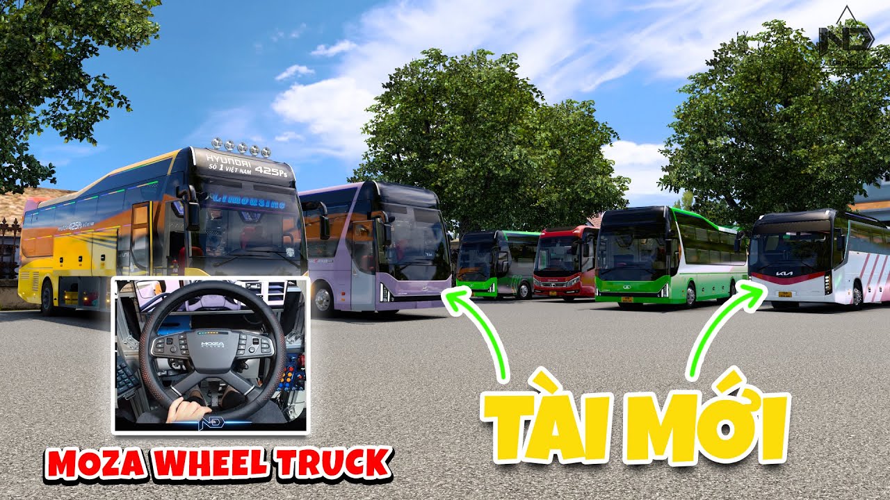 ETS2 Online Việt Nam - Xe Giường Nằm Thaco Mobihome 2024 Cùng Tài Xế Mới