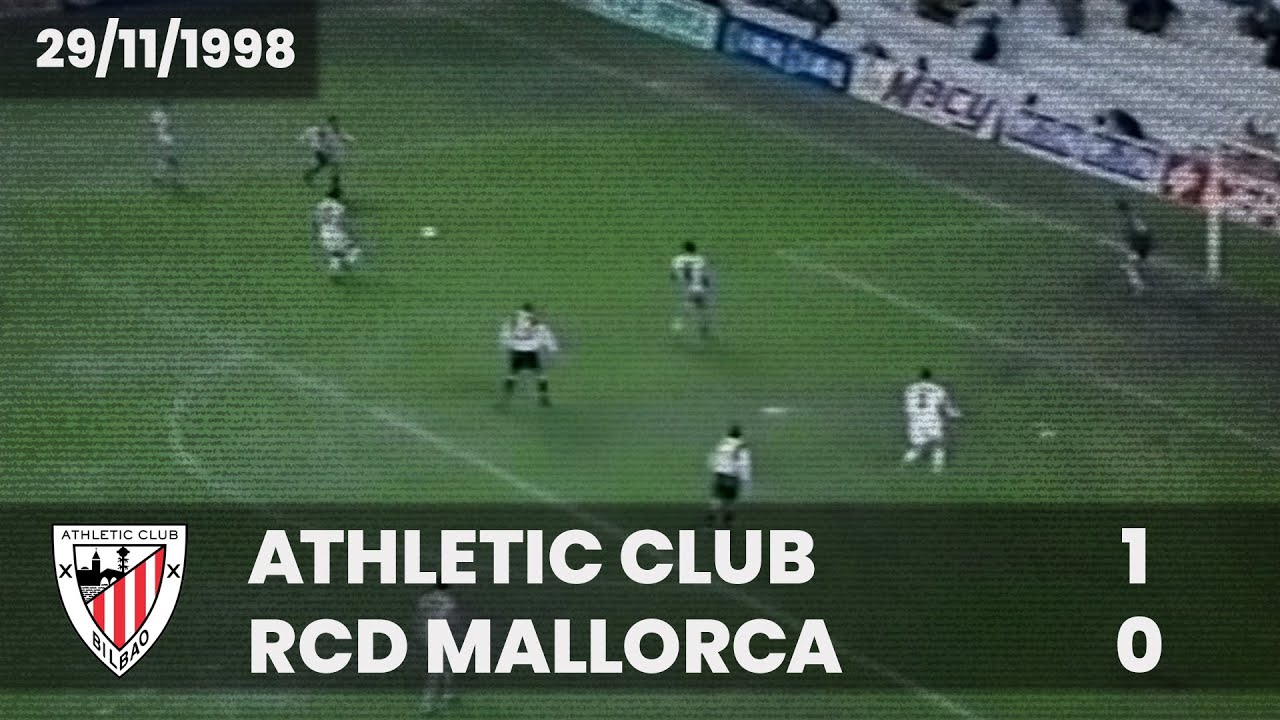 ⚽️ [Liga 98/99] J12 I Athletic Club 1- RCD Mallorca 0 I LABURPENA