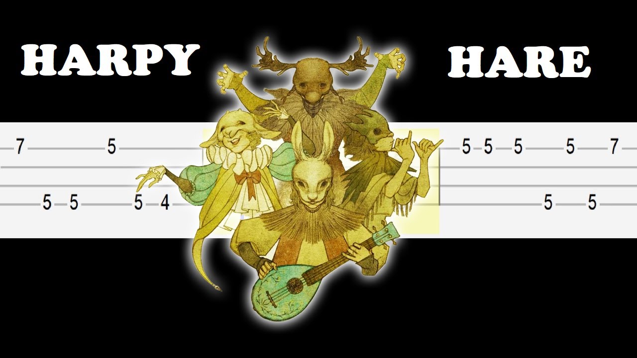 Yaelokre - Harpy Hare (Easy Ukulele Tabs Tutorial)