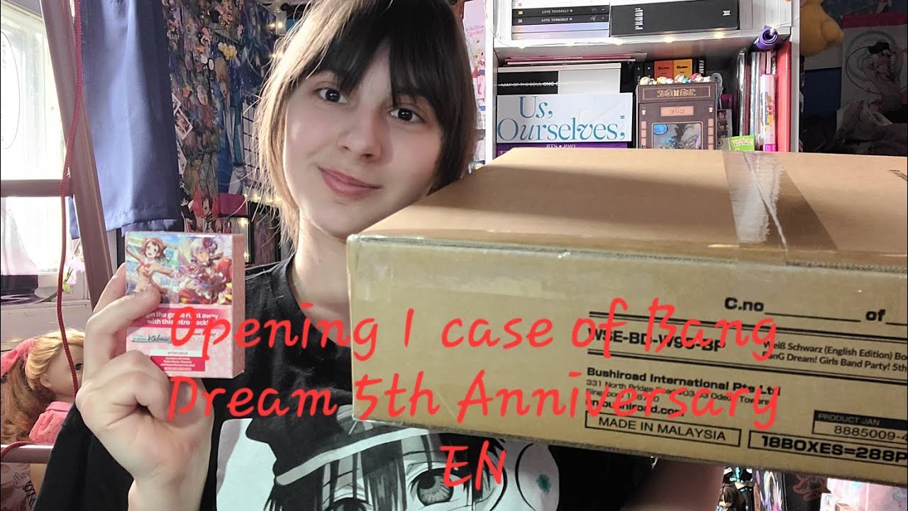 Opening 1 Case of Bang Dream Girls Band Party 5th Anniversary + Intro Deck