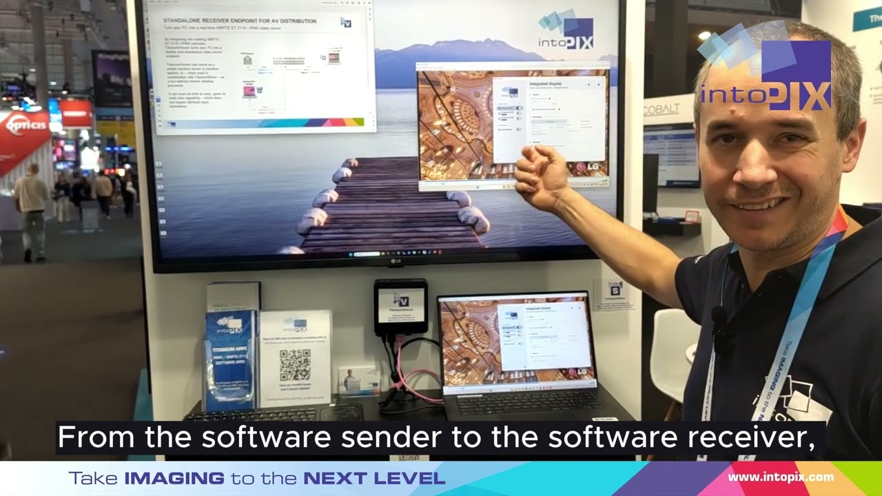 Exploring IPMX & JPEG XS at ISE 2025: intoPIX Showcases New Titanium Apps!