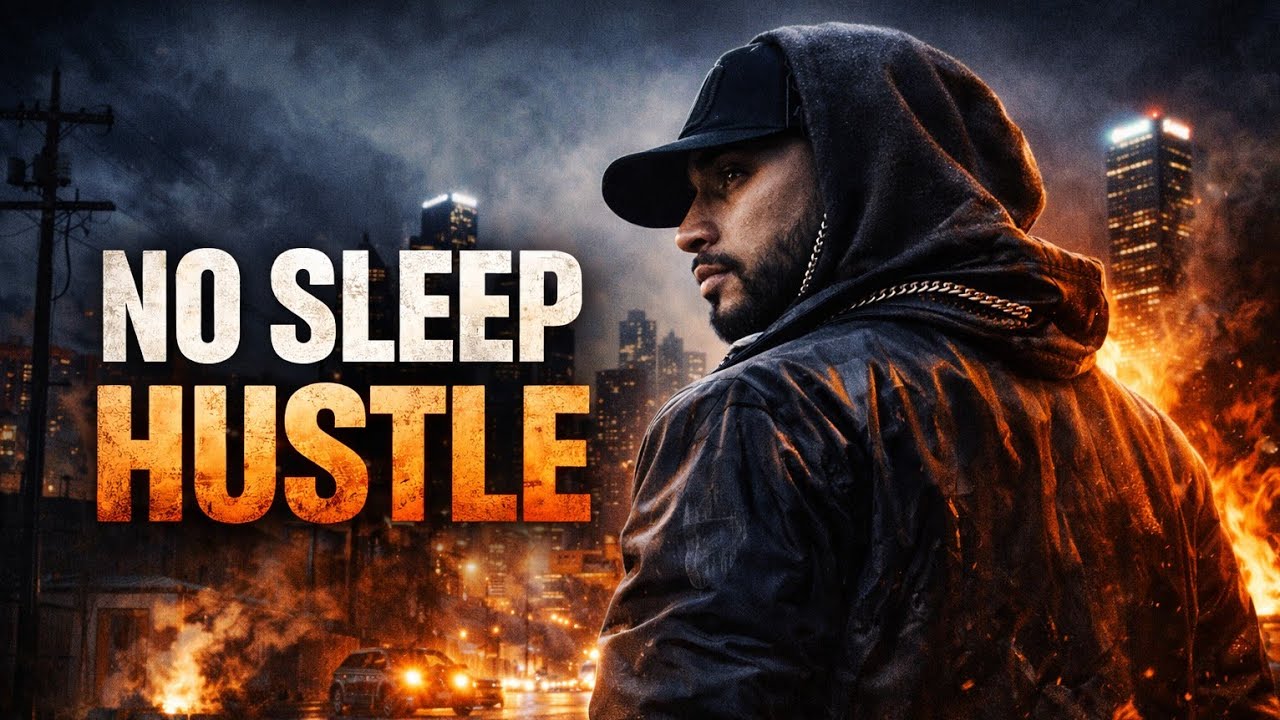 NO SLEEP HUSTLE | Grind Till I Win | Motivational Rap Song 2026 | HustleMic Records