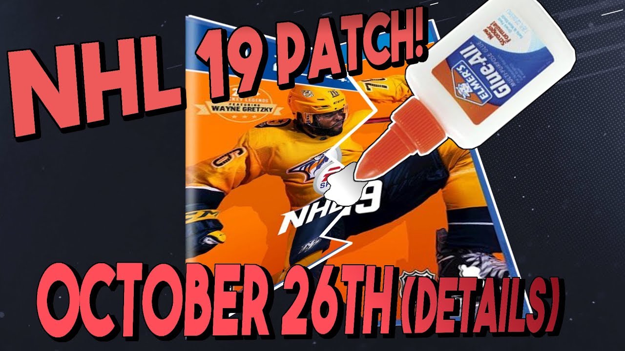 НОВЫЙ ПАТЧ ДЛЯ NHL 19 ИСПРАВЛЯЕТ БОЛЬШЕ, ЧЕМ ЛОМАЕТ?! ПАТЧ 1.3 от 26 октября!